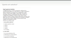 Desktop Screenshot of cattolico.info