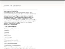 Tablet Screenshot of cattolico.info